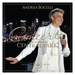 Andrea Bocelli CD DVD One night in Central Park