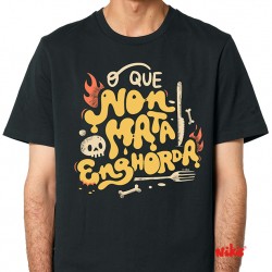 O que non mata engorda CAMISETA XL