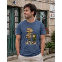 Depende Resposta de Galicia CAMISETA S