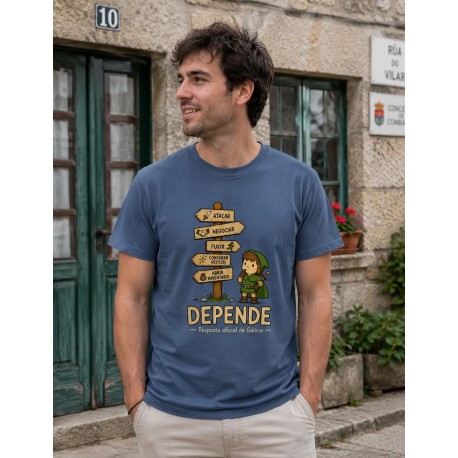 Depende Resposta de Galicia CAMISETA S