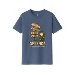Depende Resposta de Galicia CAMISETA L