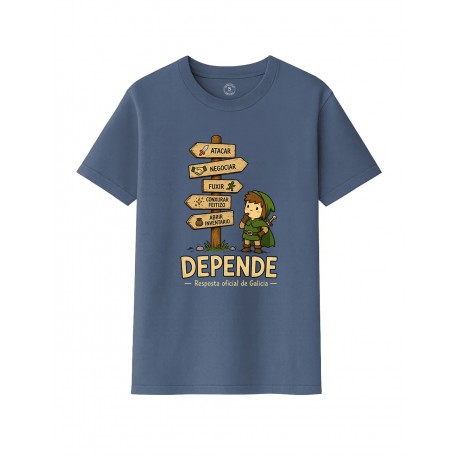 Depende Resposta de Galicia CAMISETA L
