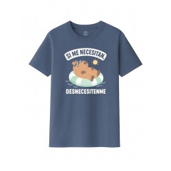 Si me necesitan desnecesítenme CAMISETA XXL