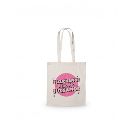 Escuchamos pero no juzgamos BOLSA