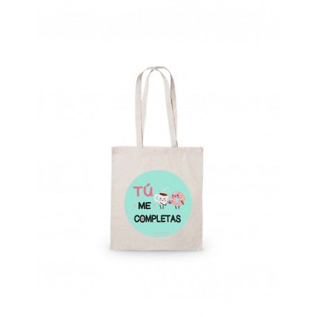 Tú me completas, BOLSA TOTE BAG