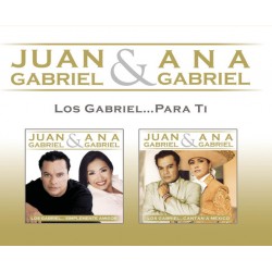 Juan Gabriel y Ana Gabriel CD Los Gabriel para tí