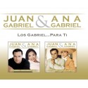 Juan Gabriel y Ana Gabriel CD Los Gabriel para tí