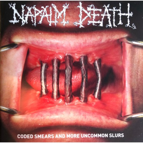 Napalm Death CD Coded smears and more uncommon slurs