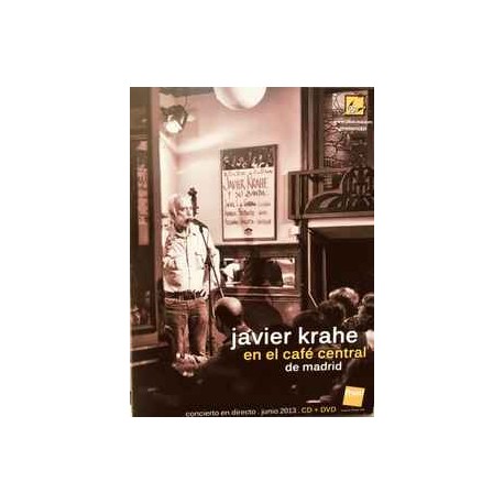 Javier Krahe CD DVD En el Café Central Madrid
