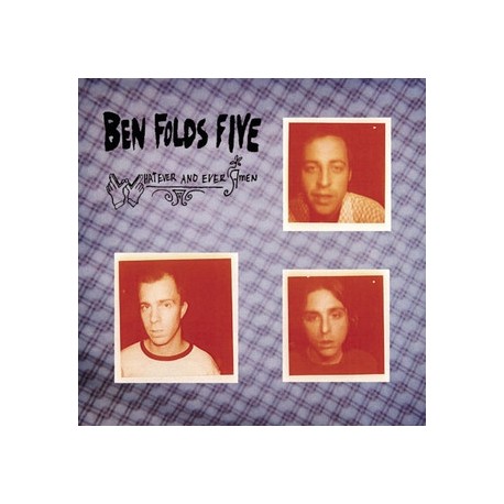 Ben Folds Five CD Whatever and ever amen