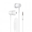 Auricular Silicona Cool Blanco con micrófono