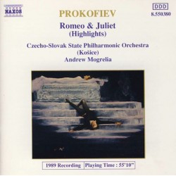 Prokofiev Cd Romeo y Julieta